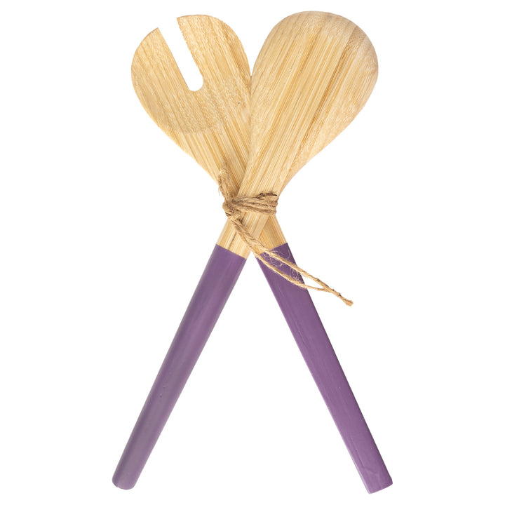 Lavender Bamboo Serving Set