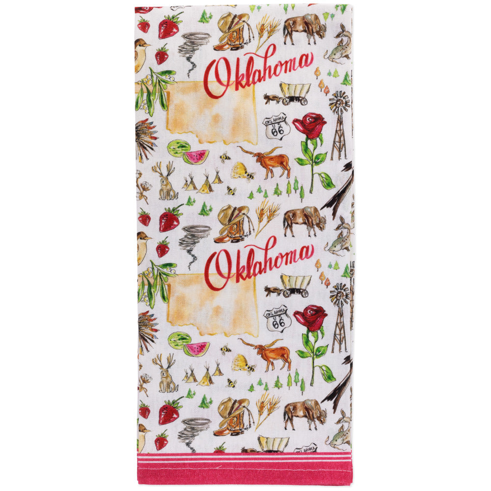 Oklahoma Tea Towels (Set of 2)