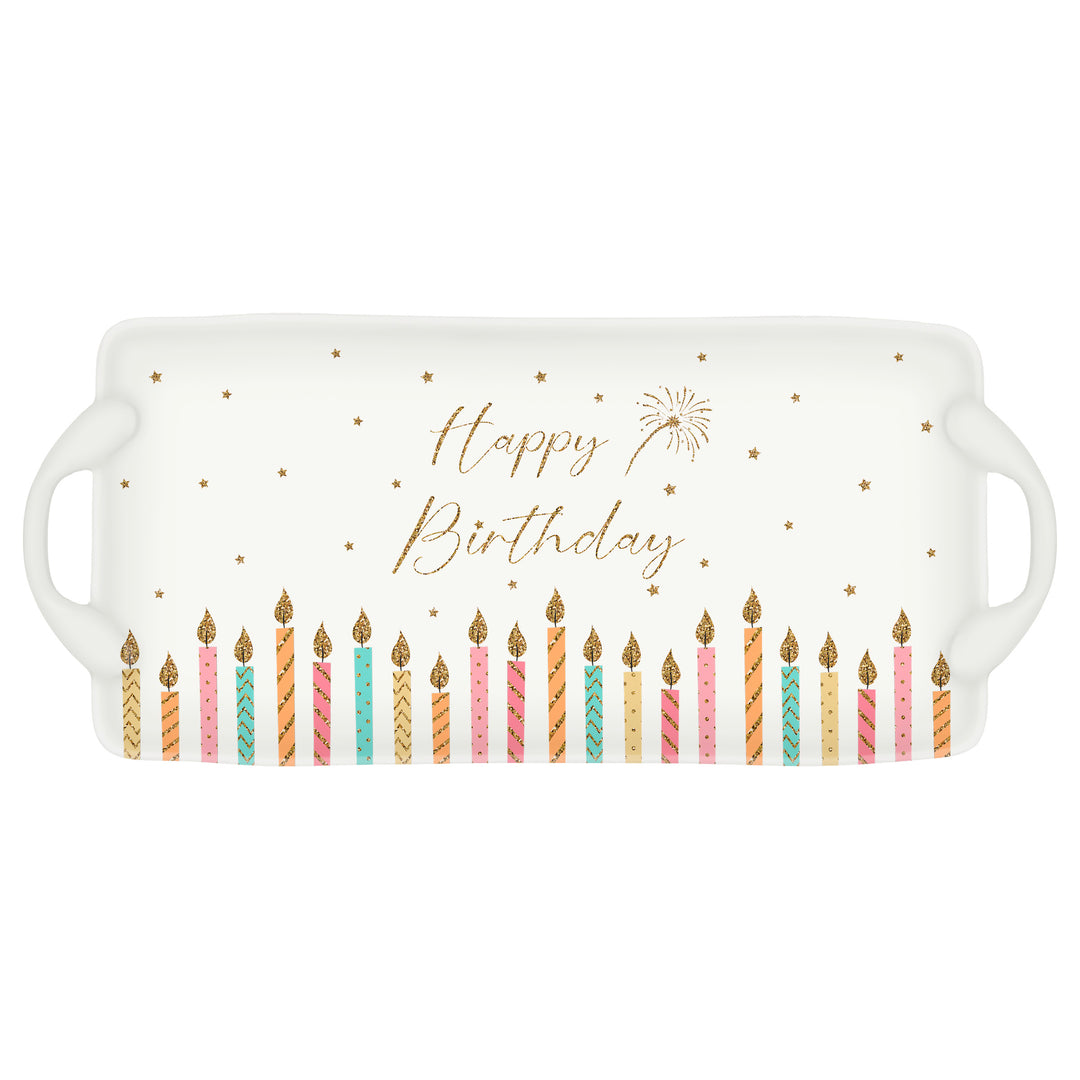 Happy Candles Melamine Tray Small