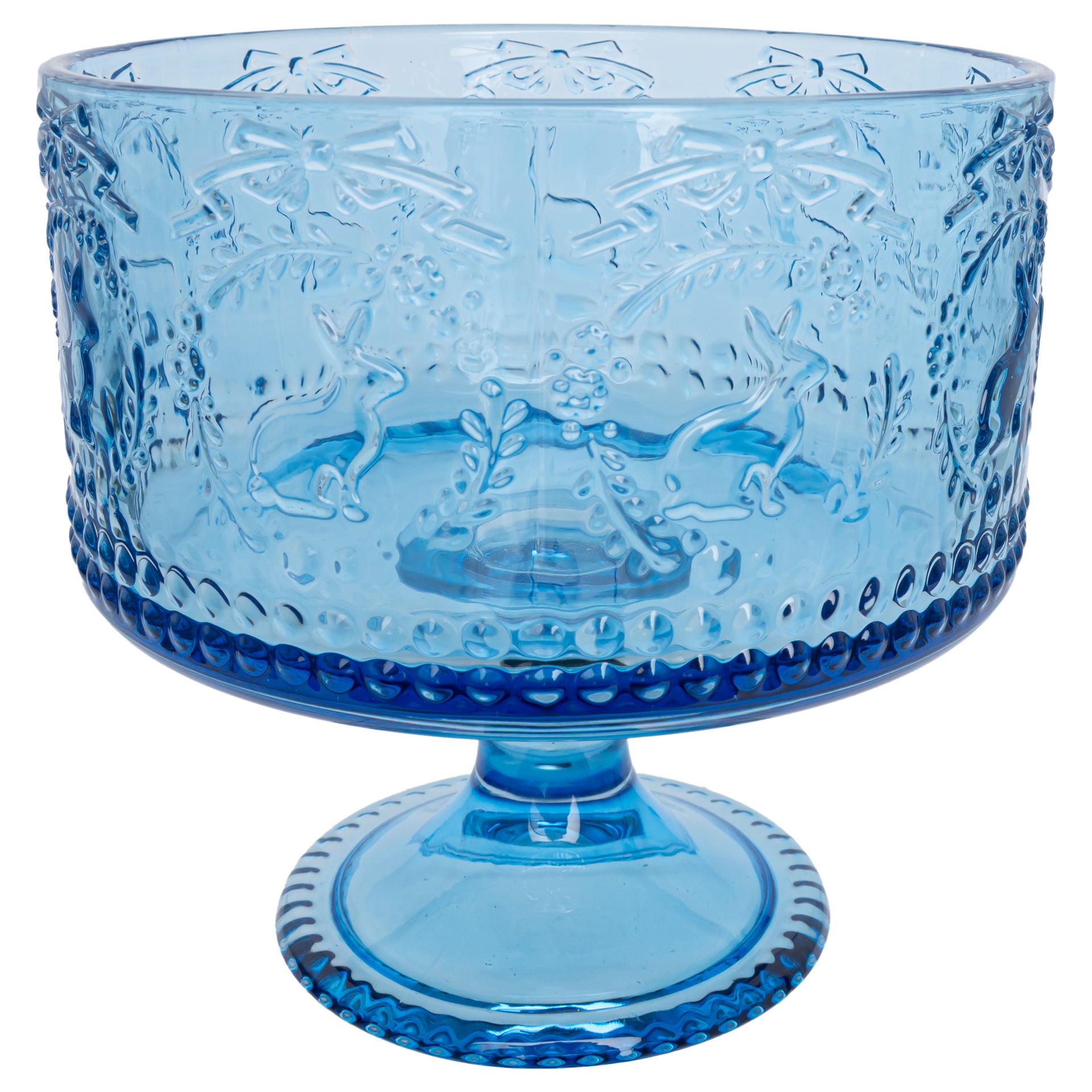 Blue Bunny Trifle Dish