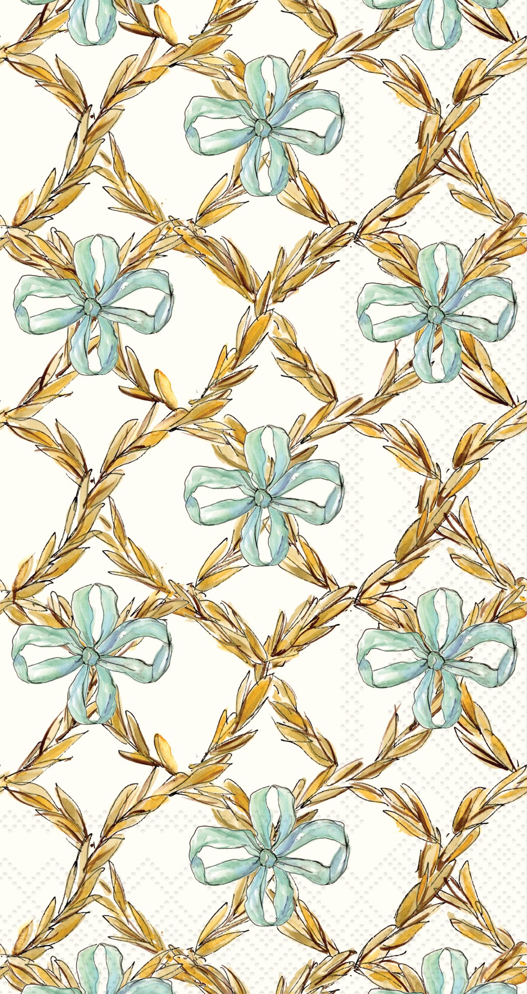 Whimsical Wheat Guest Towel