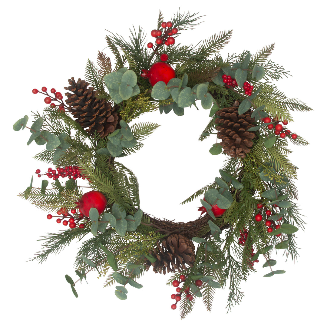 Winter Pomegrante Wreath