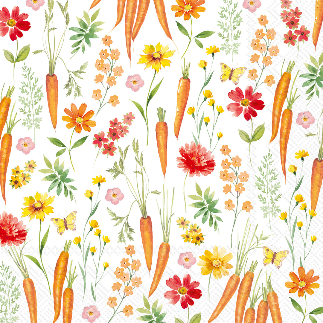 Garden Whimsy Cocktail Napkin