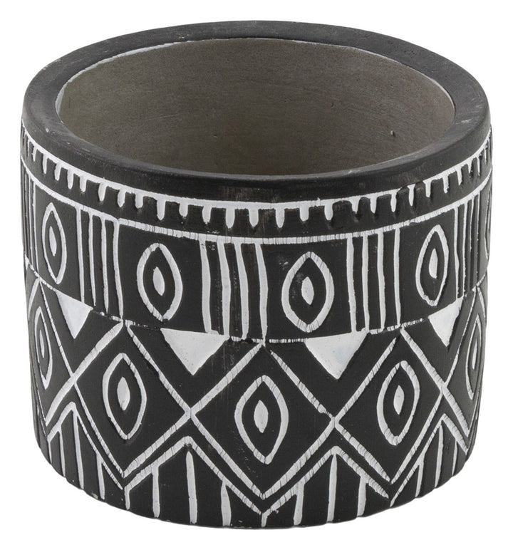 Mini Black Pots (Set of 6)