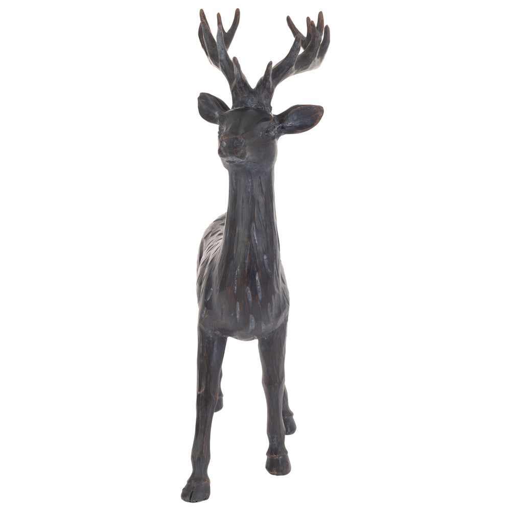 Etched Slate Standing Deer