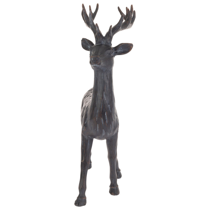 Etched Slate Standing Deer