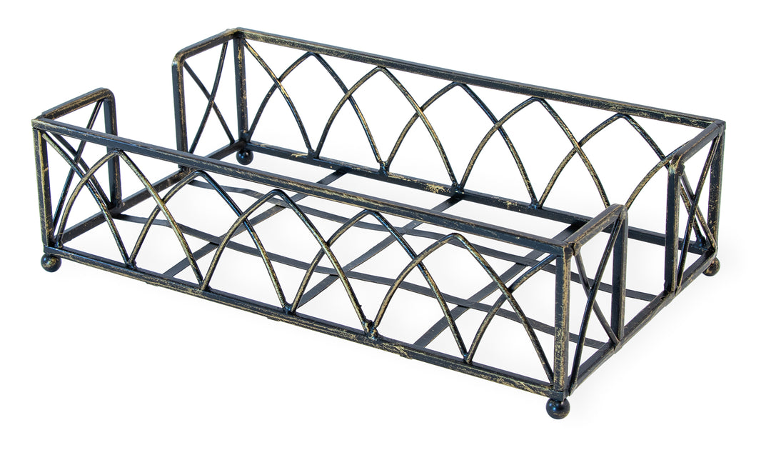 Arch Guest Caddy Antique Brass