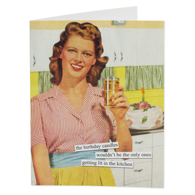 Anne Taintor Birthday Card Kitchen